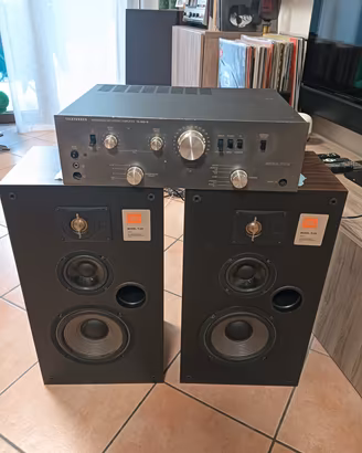 impianto stereo vintage 
