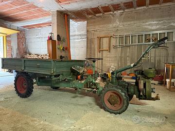 Motocoltivatore con rimorchio + accessori