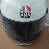 casco moto AGV ago da collezione vintage 