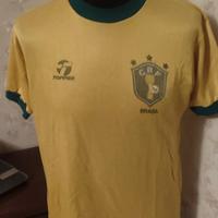 Maglia calcio Brasile anni '80 Topper