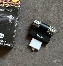 Microfono Tascam x Iphone