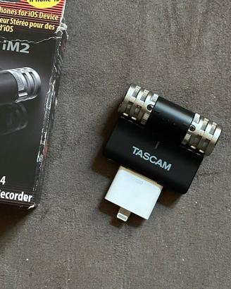 Microfono Tascam x Iphone