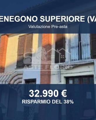 Immobile in asta di 56 m² con box auto a Venegono 