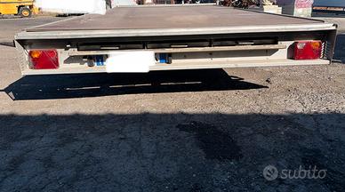 Carrello doppio asse porta auto