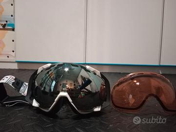 Maschera da snowboard fresh farm Edge silver