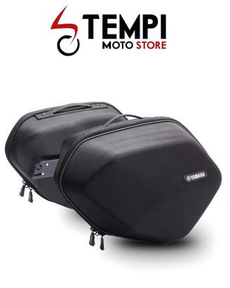 Set borse laterali morbide in ABS + attacco Yamaha