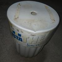 sgabello tondo in plastica 