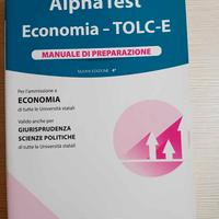 Libro Alpha Test  Tolc E manuale 9788848323314