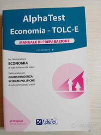 Libro Alpha Test  Tolc E manuale 9788848323314