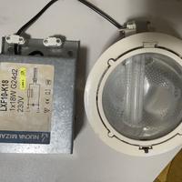 N. 5 FARETTI DA INCASSO MIZAR LXF10-K18- 1X18W GX2