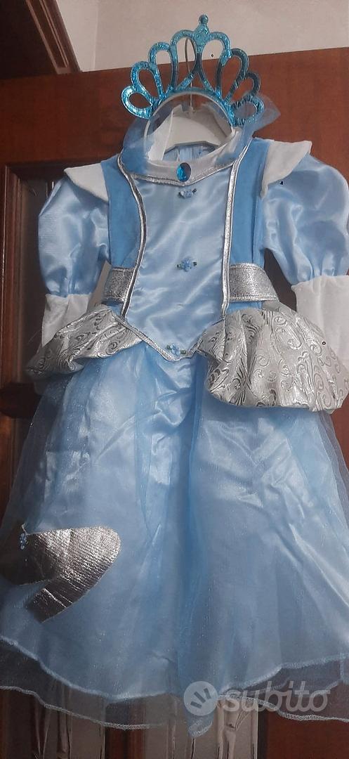 COSTUME VESTITO DI CARNEVALE BAMBINA CENERENTOLA 13/18 MESI