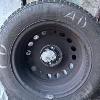 4 ruote complete invernali Fiat Panda 2016