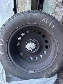 4 ruote complete invernali Fiat Panda 2016