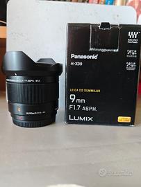 Panasonic Leica 9mm dg F1.7 Summilux