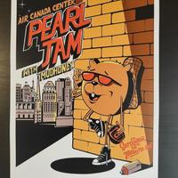Poster "Pearl Jam" Concerto Toronto (Canada 2011)