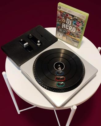 Dj Hero Xbox-controller+joystick console DJ