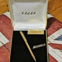 Penna a sfera LALEX placcata oro laminata 22kt