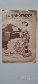 Spartito d'epoca "Il Pianoforte" - Torino 1913