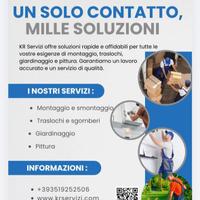 Servizi MONTATORE, TRASPORTO, TRASLOCHI È SGOM