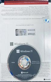 Box Windows 11 Pro 64bit ita e DVD licenza fisica