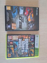 GTA  per XBox e The Crew per PC