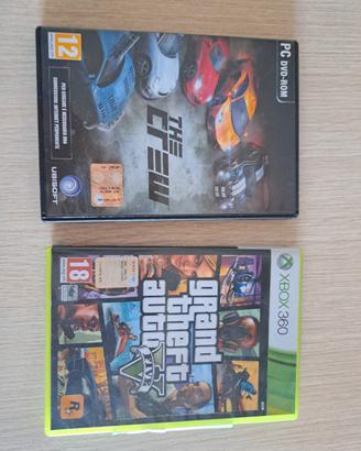 GTA  per XBox e The Crew per PC