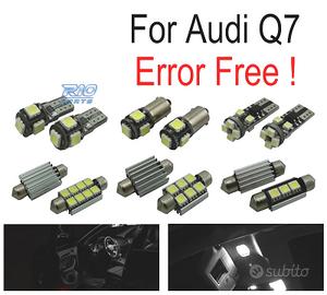 KIT 19 LAMPADE LED INTERNE PER AUDI Q7 4L SPORT 05