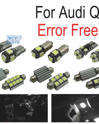 KIT 19 LAMPADE LED INTERNE PER AUDI Q7 4L SPORT 05