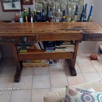 Antico Tavolo da Falegname RESTAURATO