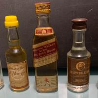 5 bott. mignon vintage anni 70 da collezione.
