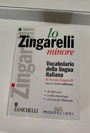 vocabolario della lingua italiana lo Zingarelli mi