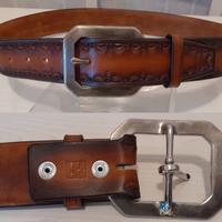 Cinghie western di pelle