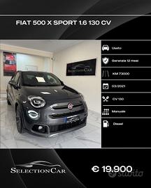 Fiat 500X 1.6 MultiJet 130 CV Sport