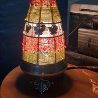 lampada etnica da comodino 