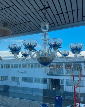 lampadario di murano marca La Murrina