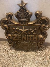 Logo antico ottone Zenith