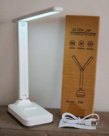 NUOVA Lampada da scrivania LED ricaricabile
