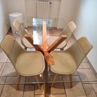 Tavolo in vetro Jysk 90×160