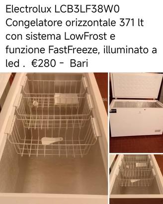 congelatore a pozzetto 