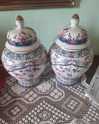 coppia vasi decorativi