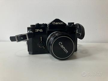 Canon F1 Original con obiettivo e custodia