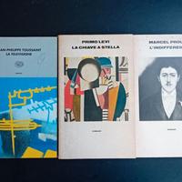 Lotto 5 libri narrativa edizione Einaudi