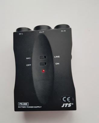 ALIMENTATORE JTS PS-500 Phantom Power Supply