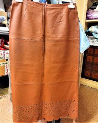 Gonna di pelle Luisa Spagnoli