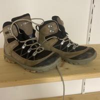 Scarpe trekking bambino 33 waterproof suola Vbram