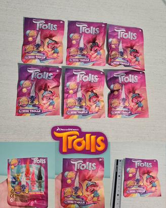Mini Trolls - 6 bustine