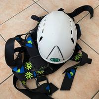 Imbrago casco arrampicata ferrata
