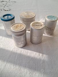 Lotto contenitori rullini fotografici vintage 