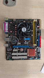 Scheda madre Asus M2AN68 M PLUS con Cpu e Ram