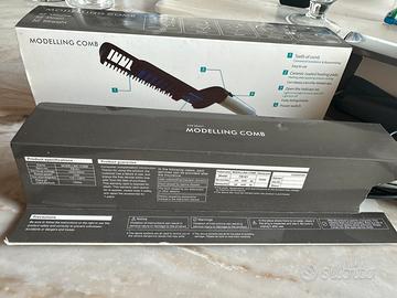 Pettine modellante elettrico barba capelli